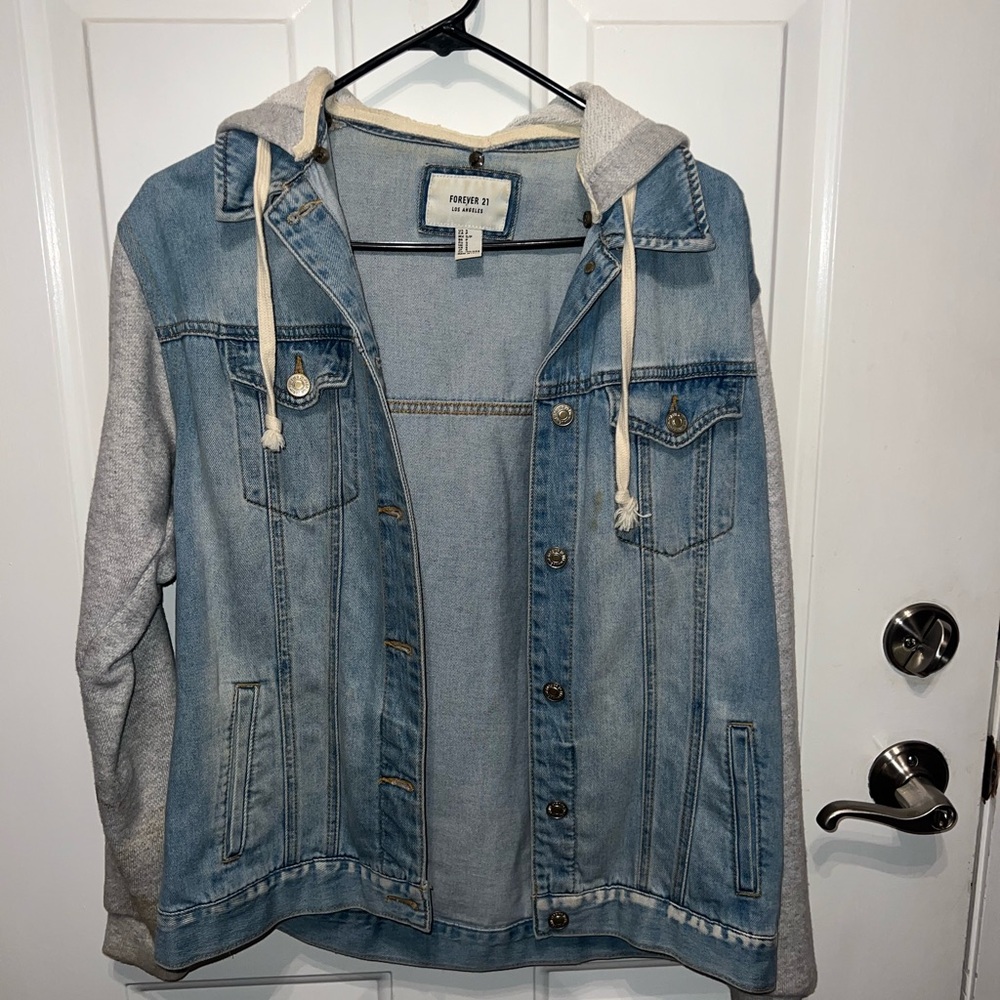 Forever 21 Light Blue Denim Jacket
